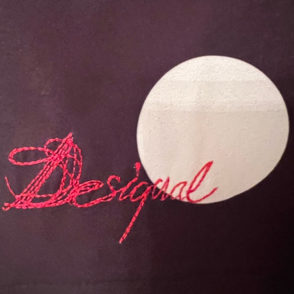 DESIGUAL 🌺 Woman Polka Dot & Floral Dess size 10 - Picture 4 of 12